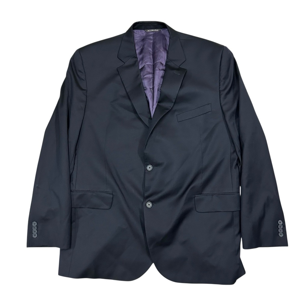 Barneys New York Loro Piana Blazer Mens 44R Navy Blue Super 120's Wool